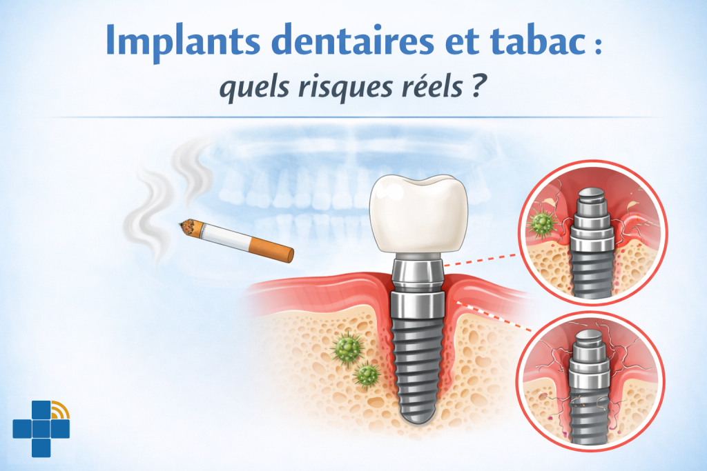 Implants dentaires et tabac : quels risques réels ?